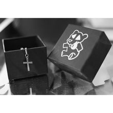 Load image into Gallery viewer, cross earrings men