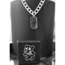 Load image into Gallery viewer, blade chain silver