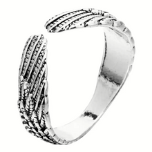 Load image into Gallery viewer, angel ring silver