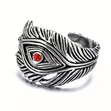 Load image into Gallery viewer, angel ring silver