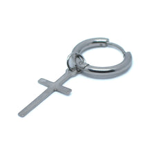 Load image into Gallery viewer, cross sleeper earrings