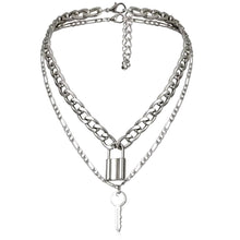 Load image into Gallery viewer, padlock necklace