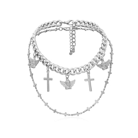 angel necklace pandora
