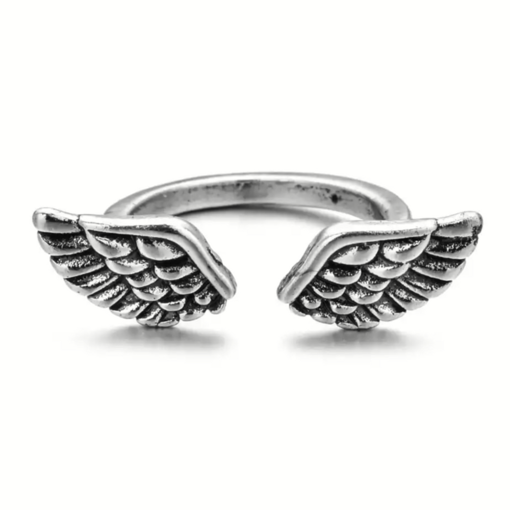 angel wings ring