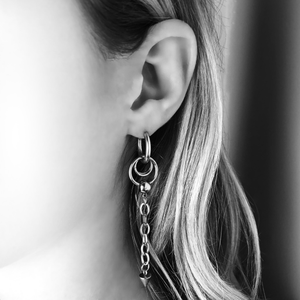 spike earrings hot topic