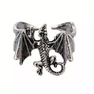 dragon ring silver