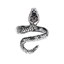 Load image into Gallery viewer, snake ring silver
